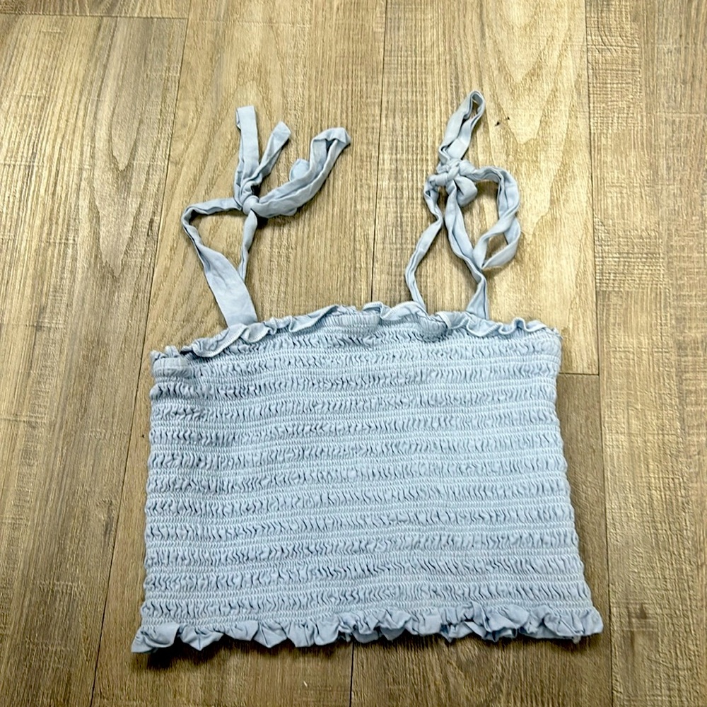 Katie J NYC RUFFLE TOP